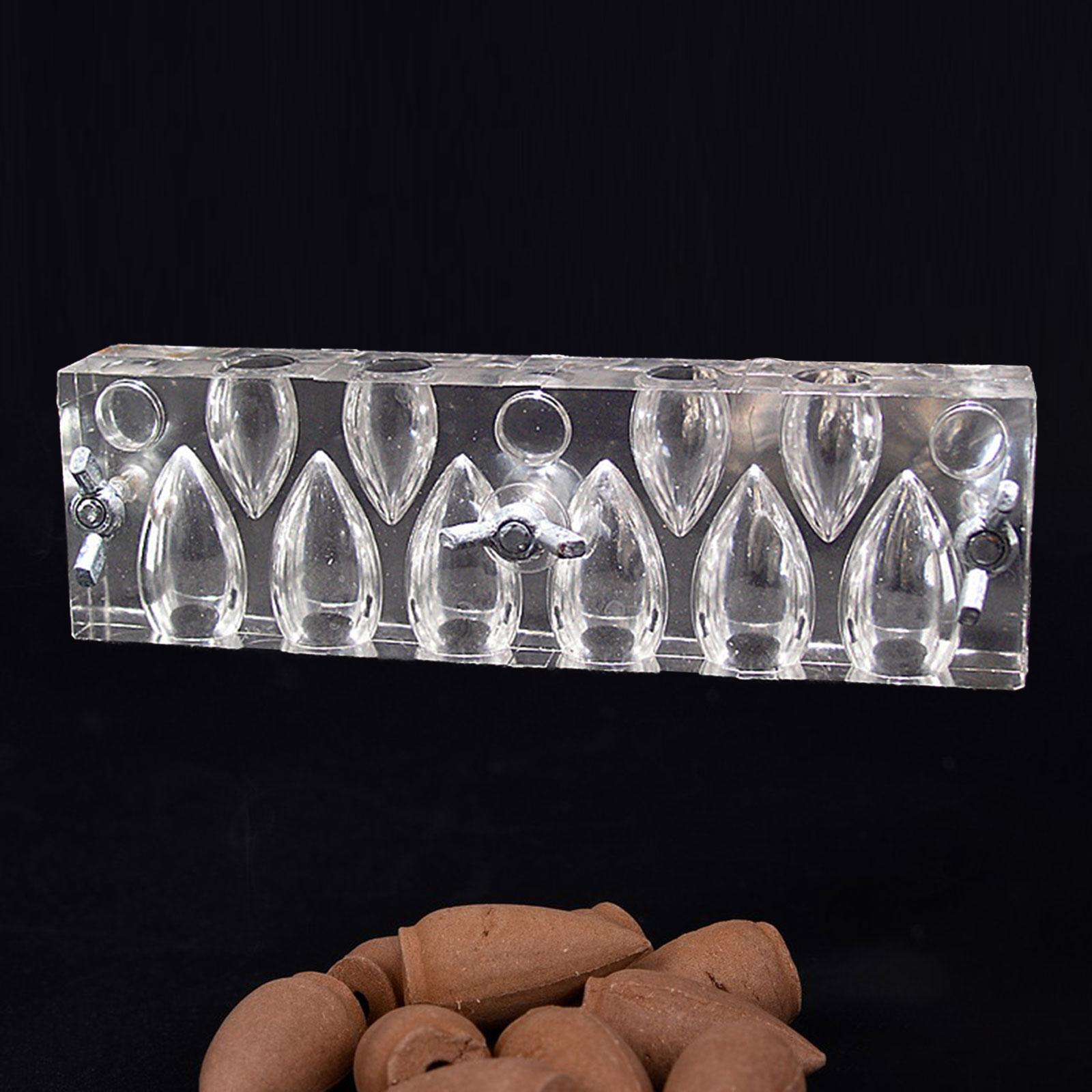 Incense Cone Holder - Forma do kadzidełek 10 otworów Wieże