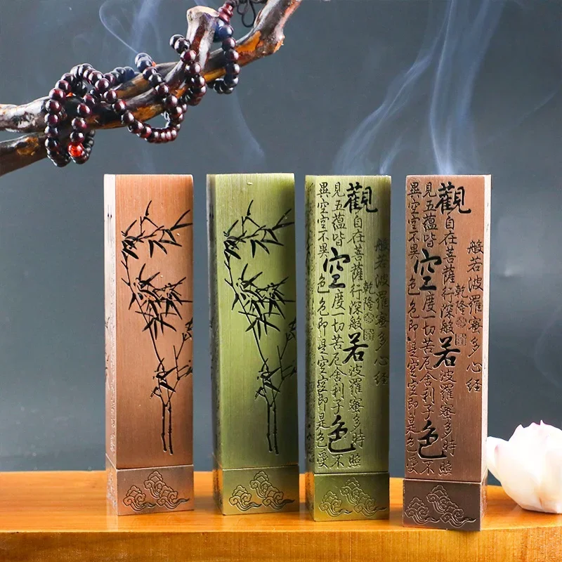 Home Fragrance Incense - Ozdoby do herbaciarni, buddyjskie sutra, kadzielnica