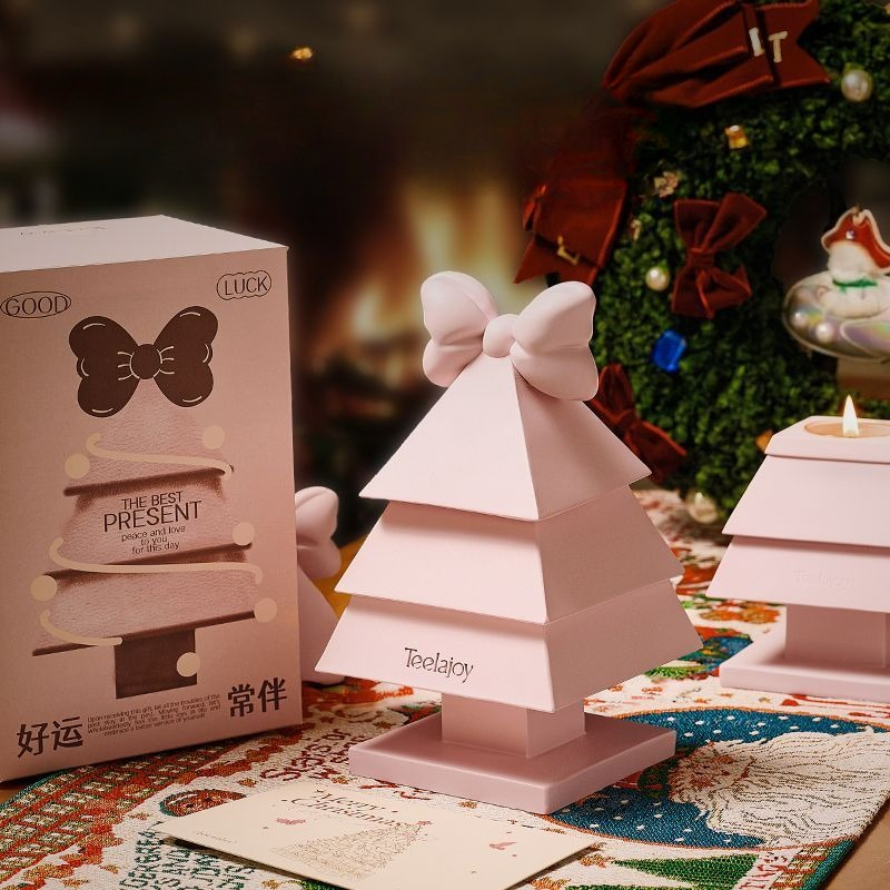 Home Fragrance Gift Set - Zestaw świec zapachowych na Boże Narodzenie