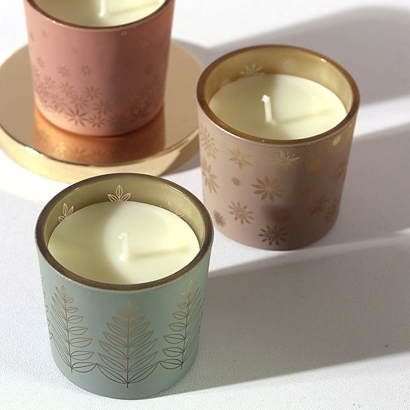 Home Fragrance Flowers - Kolorowe ceramiczne świece kreatywne zapachy do