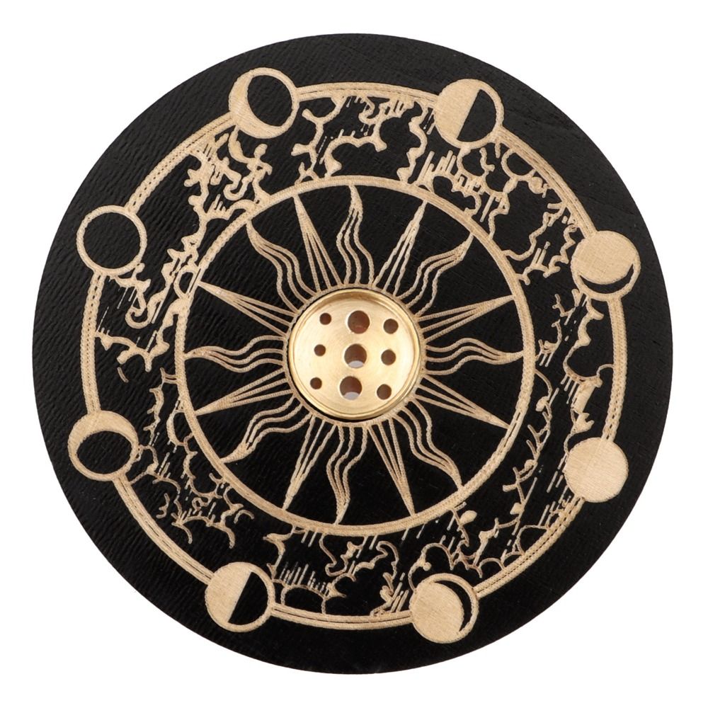 Home Fragrance Incense - Nowy Drewniany Stojak na Kadzidła 10cm