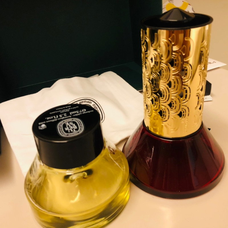 Home Fragrance Brand - Diptyque Hourglass Diffuser Baies 34 Naturalny