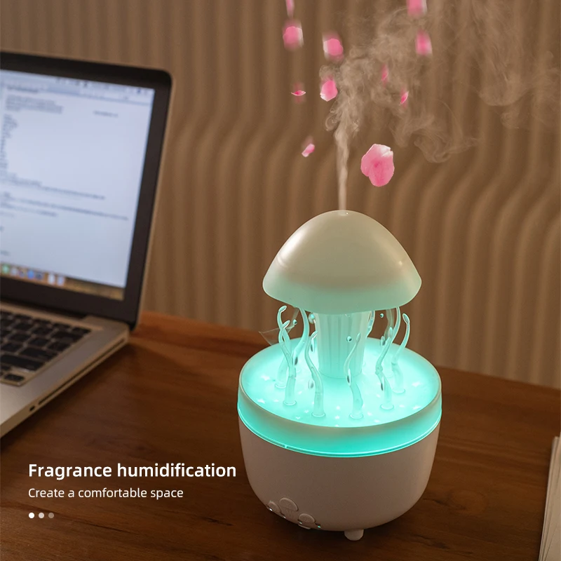 Home Fragrance Mist - Obrotowy dyfuzor zapachowy z motywem kropli