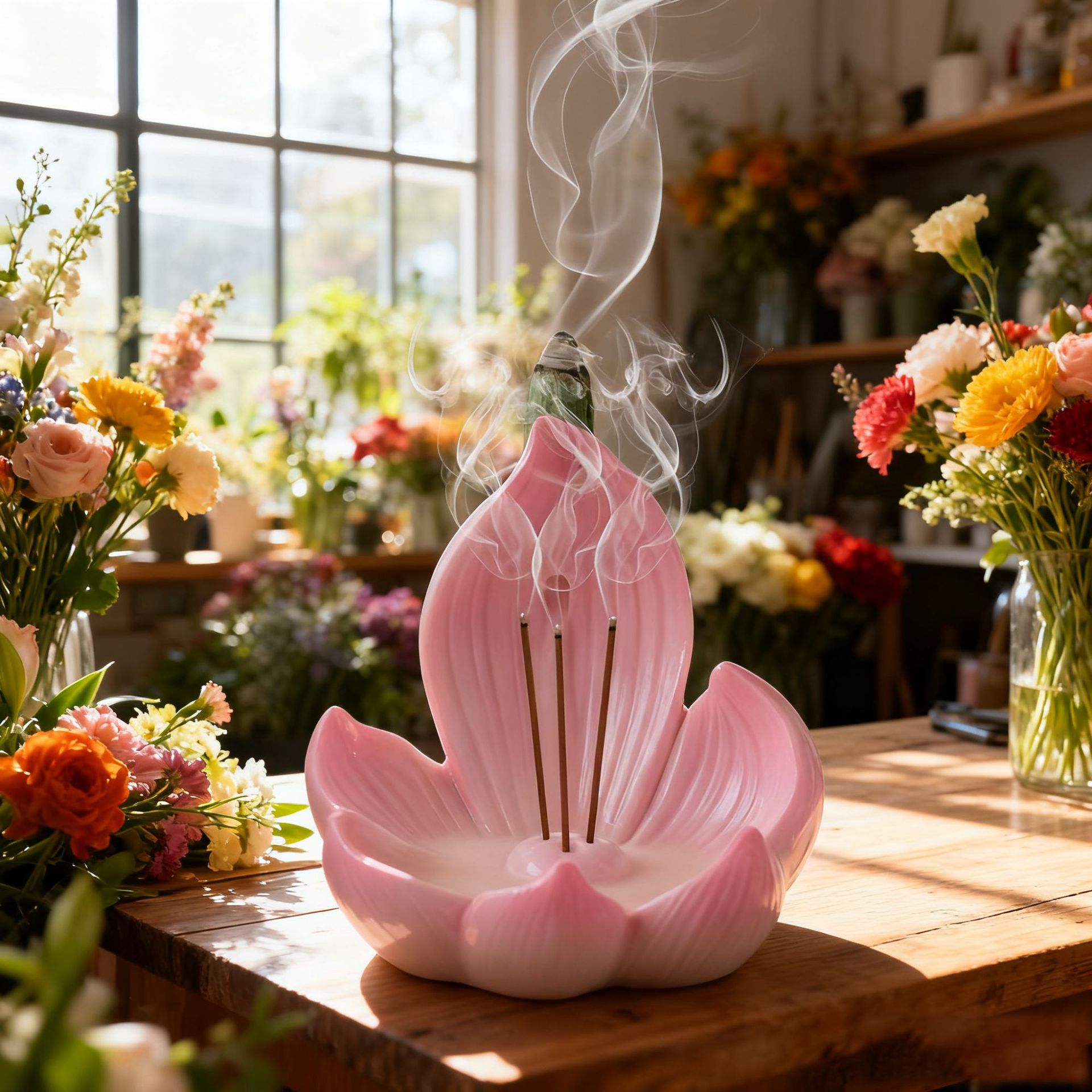 Incense Cone Holder - Podstawka na kadzidła z żywicy w