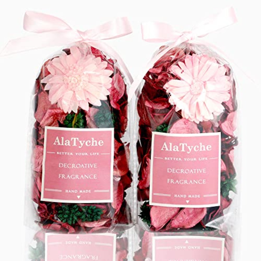 Potpourri Dried Flower - Różowe torebki z potpourri, dekoracyjny wypełniacz