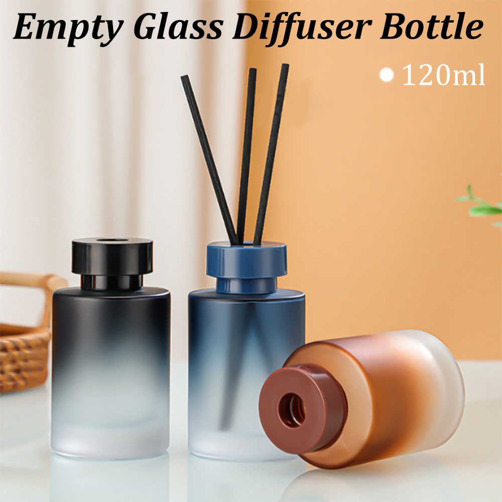Home Fragrance Diffuser Refills - Butelka dyfuzora szklana pusta 120 ml,