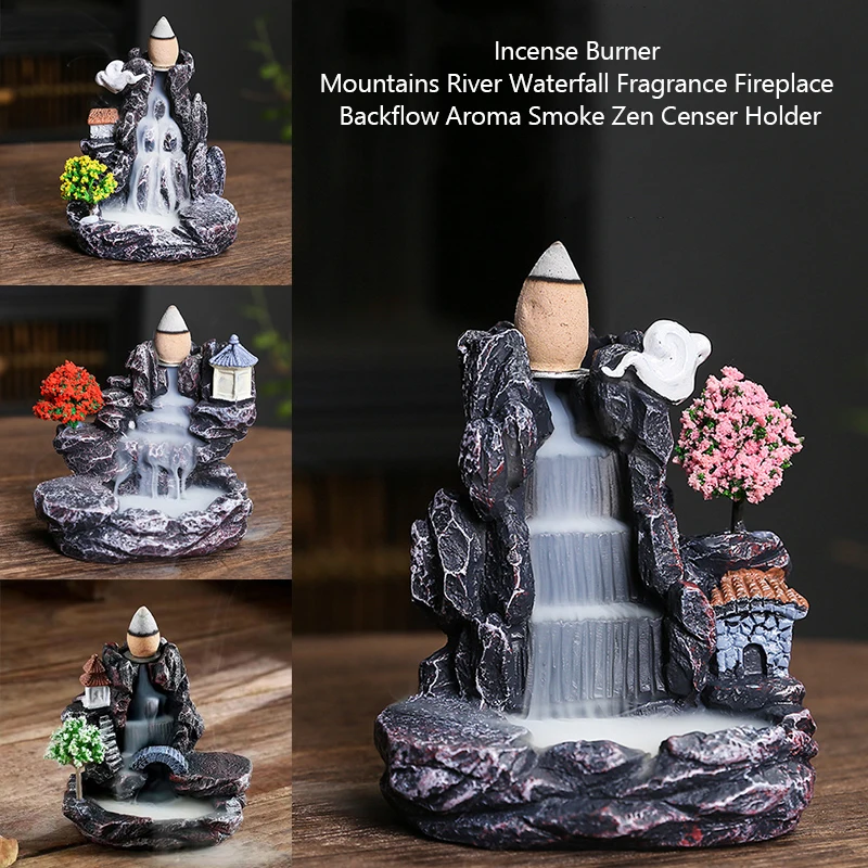 Incense Cone Holder - Uchwyt na kadzidełka z przepływem zwrotnym