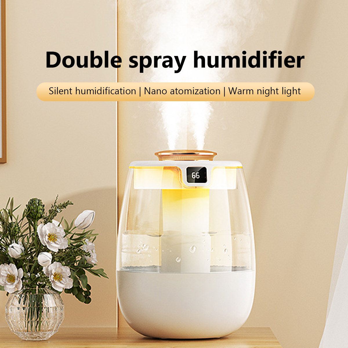 Home Fragrance Mist - 1.3L nawilżacz powietrza podwójny port natryskowy