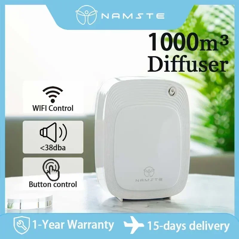 Home Fragrance Diffuser Oil - Namaste 1000m³ Dyfuzor Zapachowy 200ML Pojemność