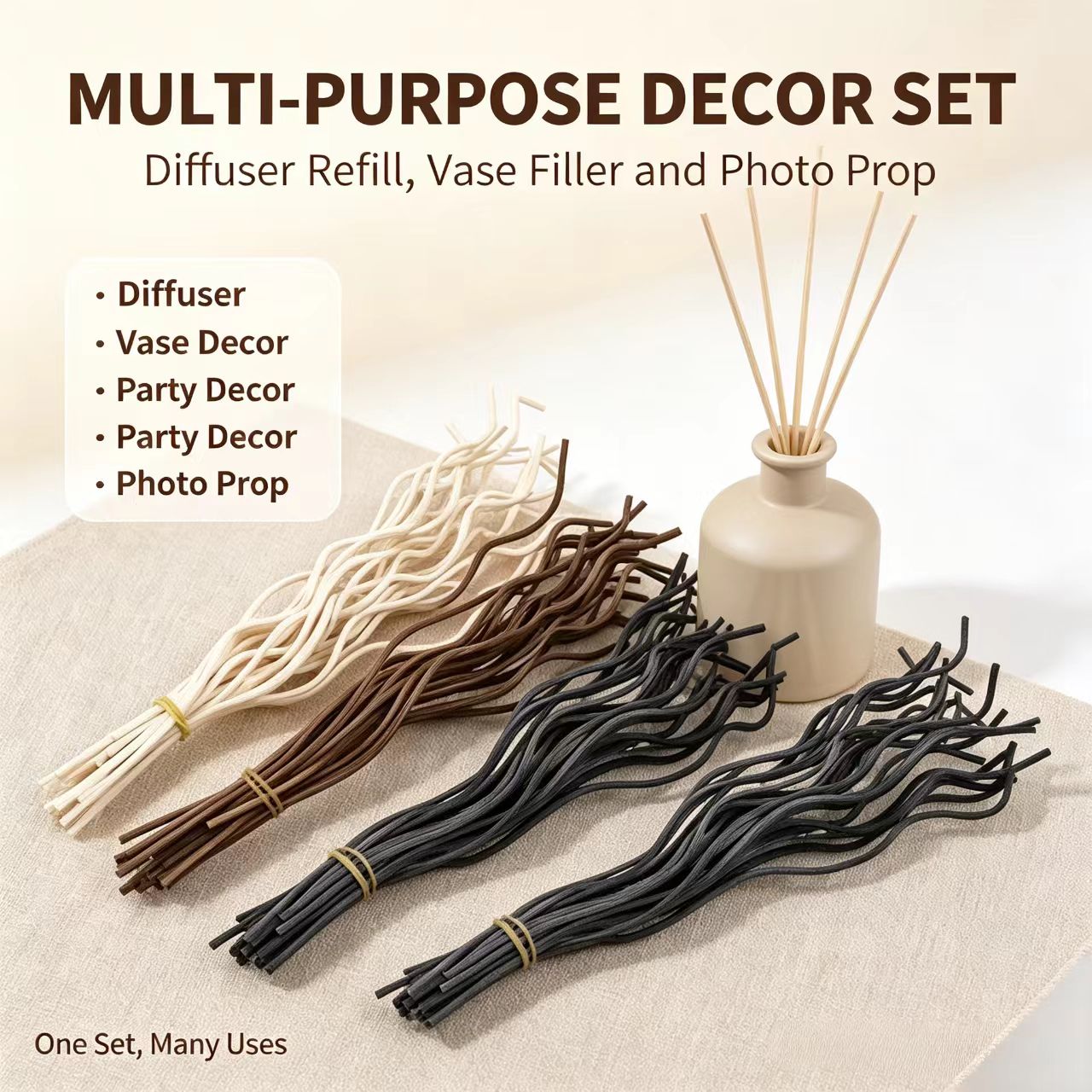 20 szt. Długie, falowane patyc – Home Fragrance Diffuser Refills recenzja i cena