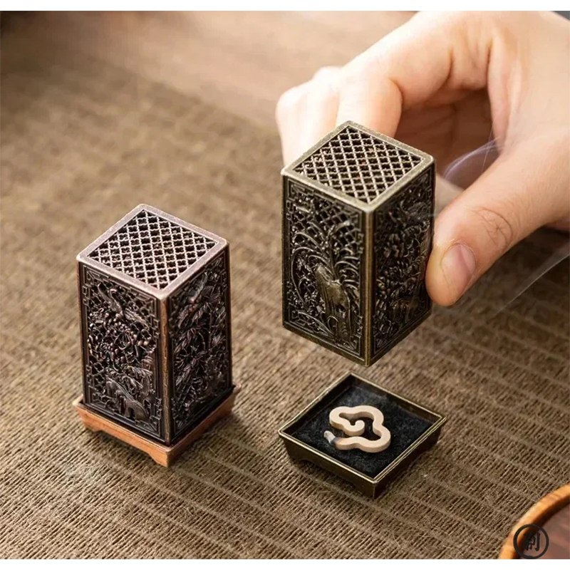 Kwadratowy pionowy palnik do k – Incense Cone Holder recenzja i cena