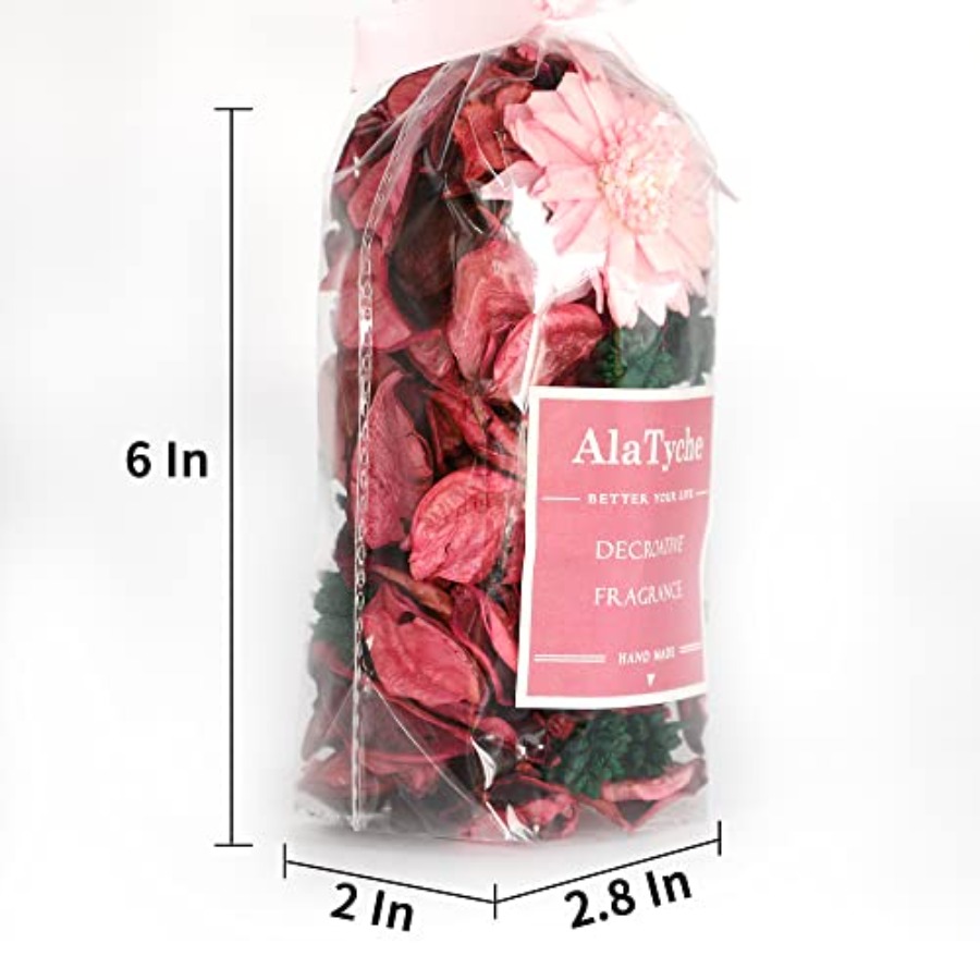 Różowe torebki z potpourri, de – Potpourri Dried Flower recenzja i cena