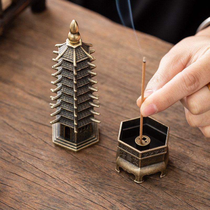 Chińska Pagoda Pionowy Palnik  – Incense Cone Holder recenzja i cena