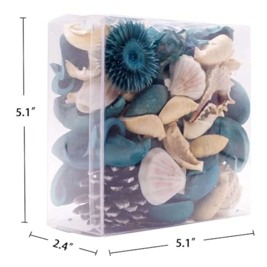 Worek z potpourri z muszelek,  – Potpourri Dried Flower recenzja i cena