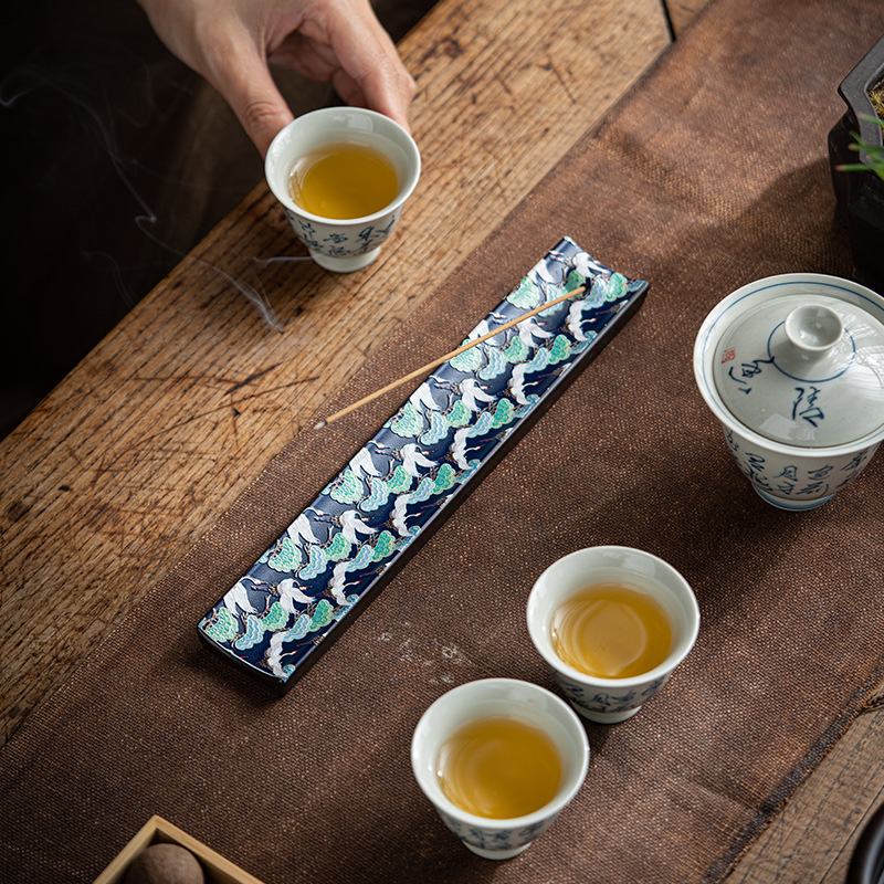 Nowa antyczna chińska emalia l – Incense Cone Holder recenzja i cena