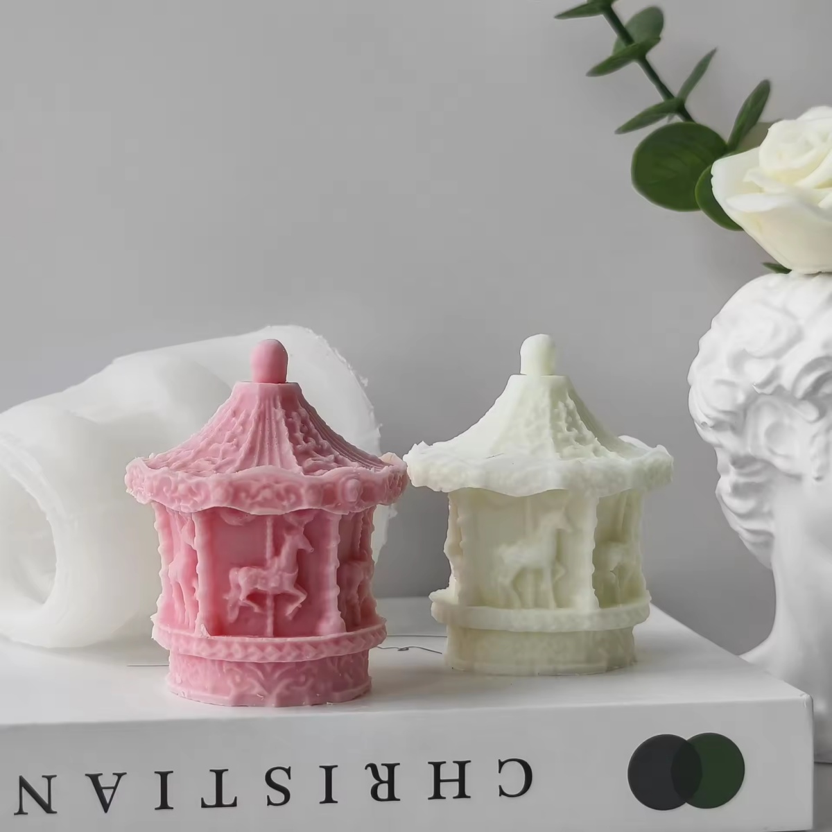 3D karuzela świeca silikonowe  – Home Fragrance Rituals recenzja i cena