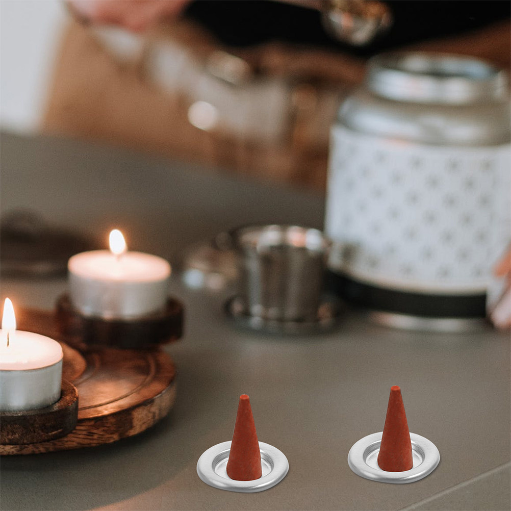 10 szt. Aluminiowe Podstawki n – Incense Cone Holder recenzja i cena