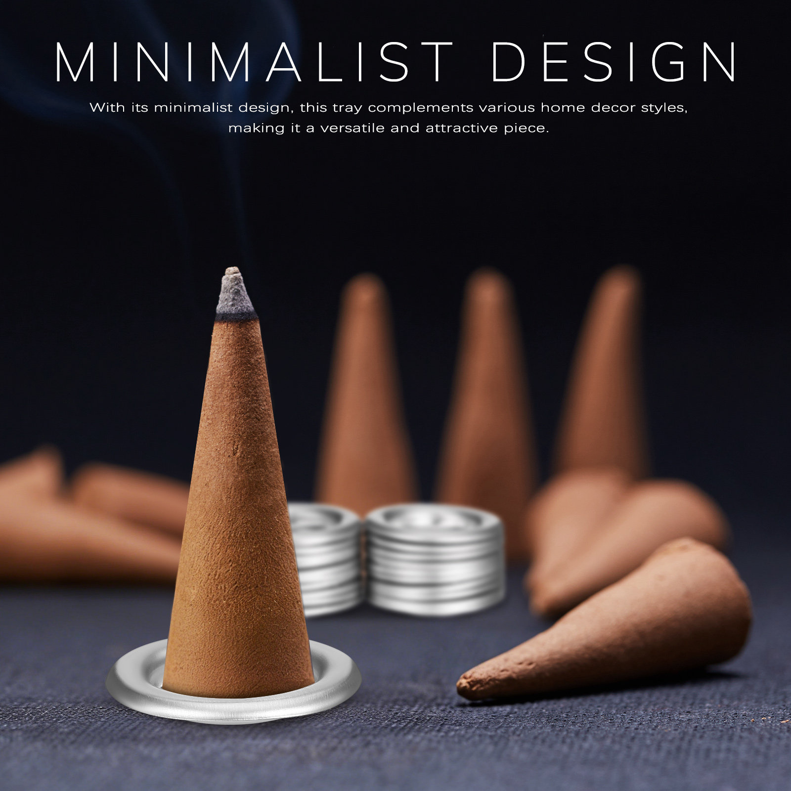 20 szt. metalowych podstawek n – Incense Cone Holder recenzja i cena
