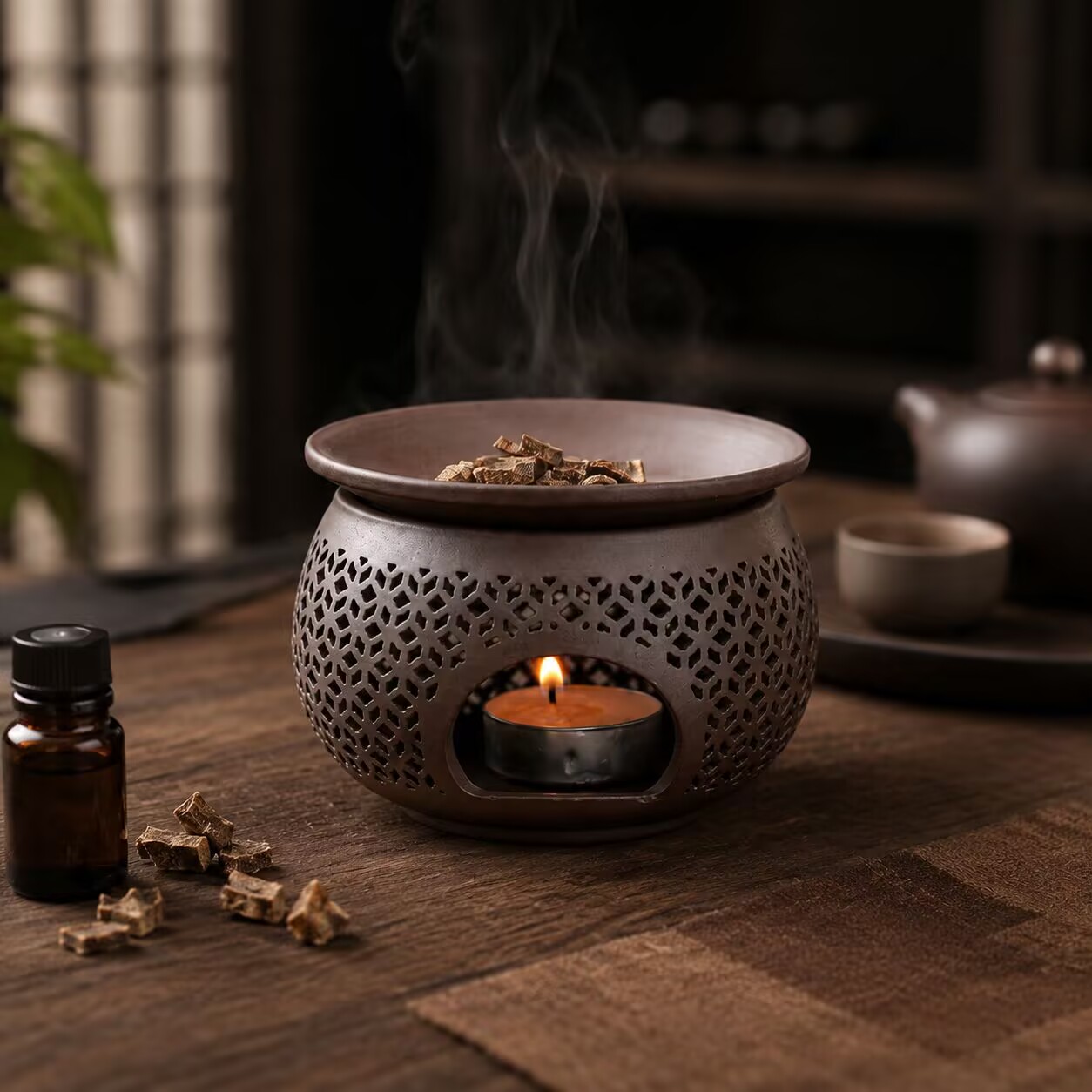 Ceramiczny rzeźbiony palnik do – Home Fragrance Incense recenzja i cena